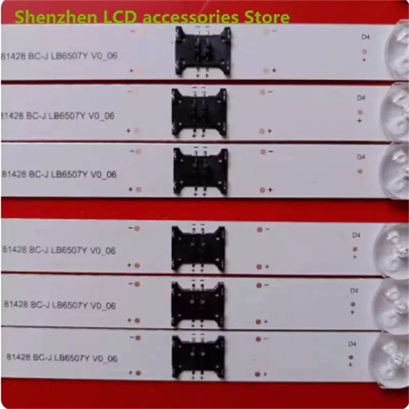 Retroiluminação LED para XBR-65X800H KD-65X8000H LB6507Y V0 06, barra clara, 100% novo