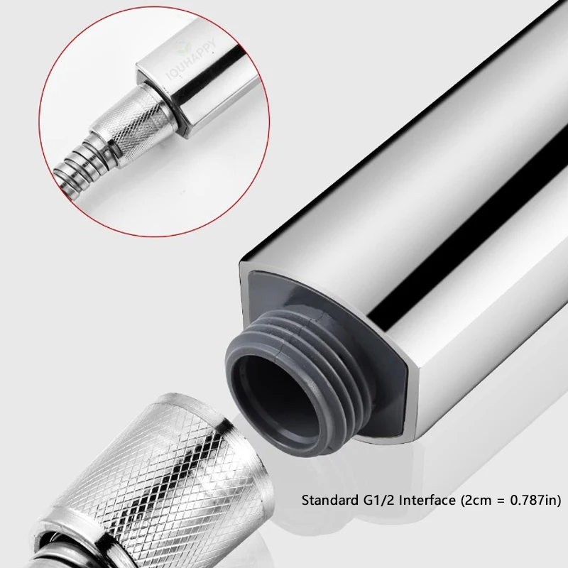 5 Jet Modes Shower Head High Pressure Big Panel Shower Head Spray Large Water Outlet Nozzles Shower for Bathroom Accessories