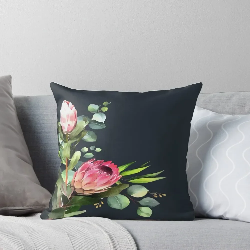 

bush blue Throw Pillow Room decorating items luxury sofa pillows Sofas Covers pillow