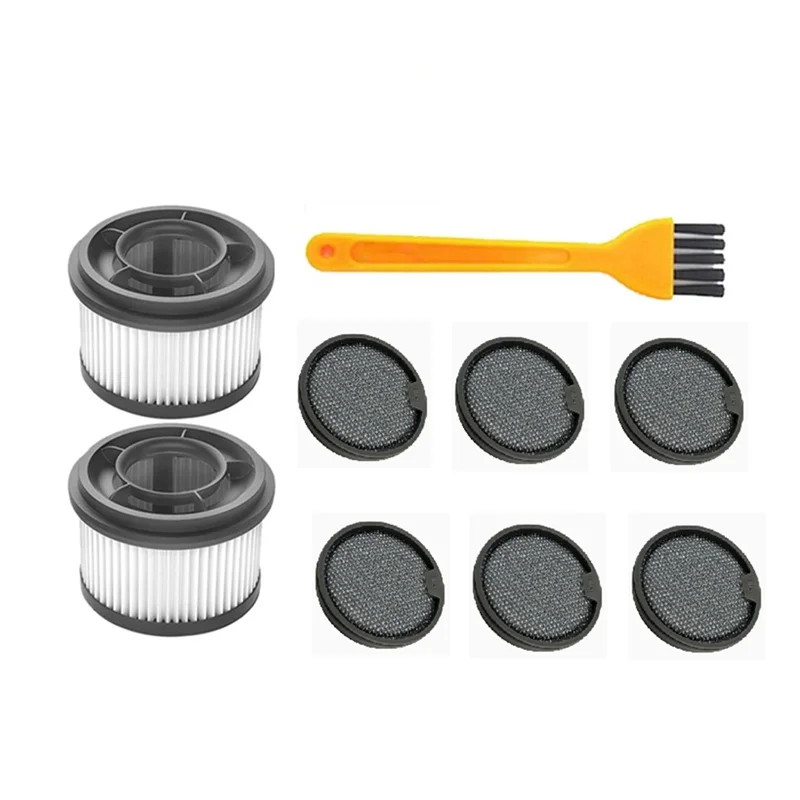 Filter Depan dan Kit Katun Filter Belakang untuk Dreame T10 / T20 / T20 Pro / T30 / T30 Neo / R10 / R10 Pro / R20 Vacuum-A77G