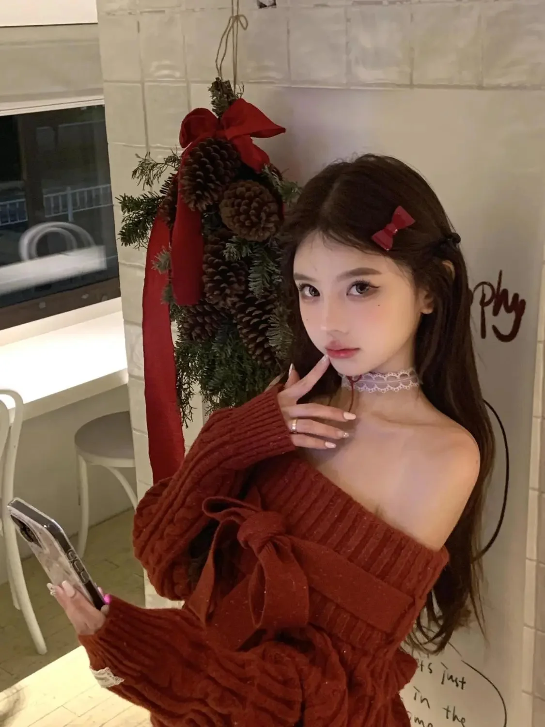 

Pullovers Womens Wednesday Oversize Embriodery Hand-Sequined Beaded Jeweled Gemmed Adorned Decorated Embellished Ornate Fancy Bf