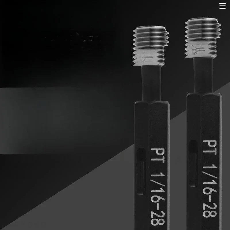 PT Taper Pipe Thread Plug Ring Gauge Measure Tool PT1/16-28 1/8 1/4 3/8 1/2 3/4 1''-- 1''1/4 1''1/2 2''-- 2''1/2 3''- 3''1/2 4'