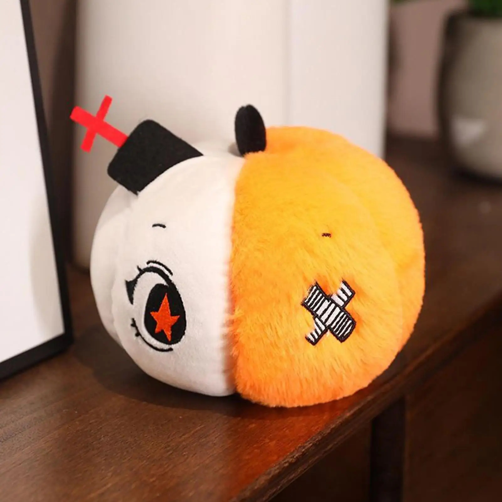 

Halloween Plush Suction Cup Bat Spider Pumpkin Shape Accompanying Doll For Adults Plush Holiday Doll For Collectors Children's
