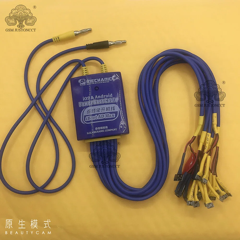 MECHANIC-Android Power Supply Test Cable, Mobile Boot Line, iPhone, Samsung, Huawei, Oppo,Xiaomi,Repair Switch, Power Test Cord