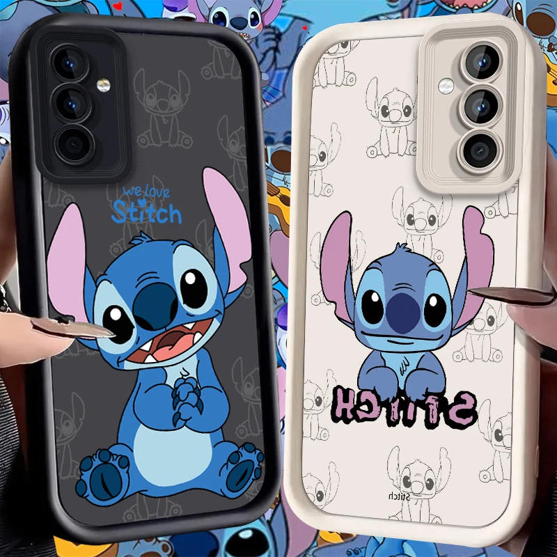 

Lovely Disney Stitch Cartoon Case for Samsung Galaxy A31 A30 A24 A23 A22 A21S A20S A20 A14 A13 5G A12 4G A11 A10S A05 A05S Cover