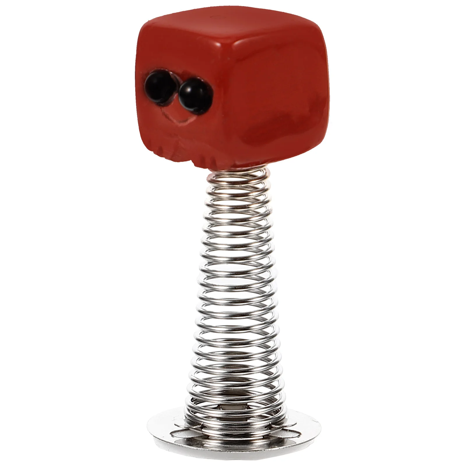 

Crystal Shaking Head Decoration Mini Car Ornament for Dashboard Auto Decor Small Spring Desktop Decoration Adornment