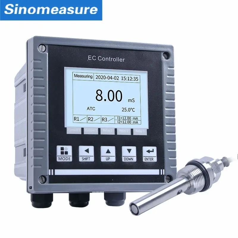 cheap online industrial temp meter hydroponic ph ec tds conductivity controller doser price nline ec conductivity meter analyzer