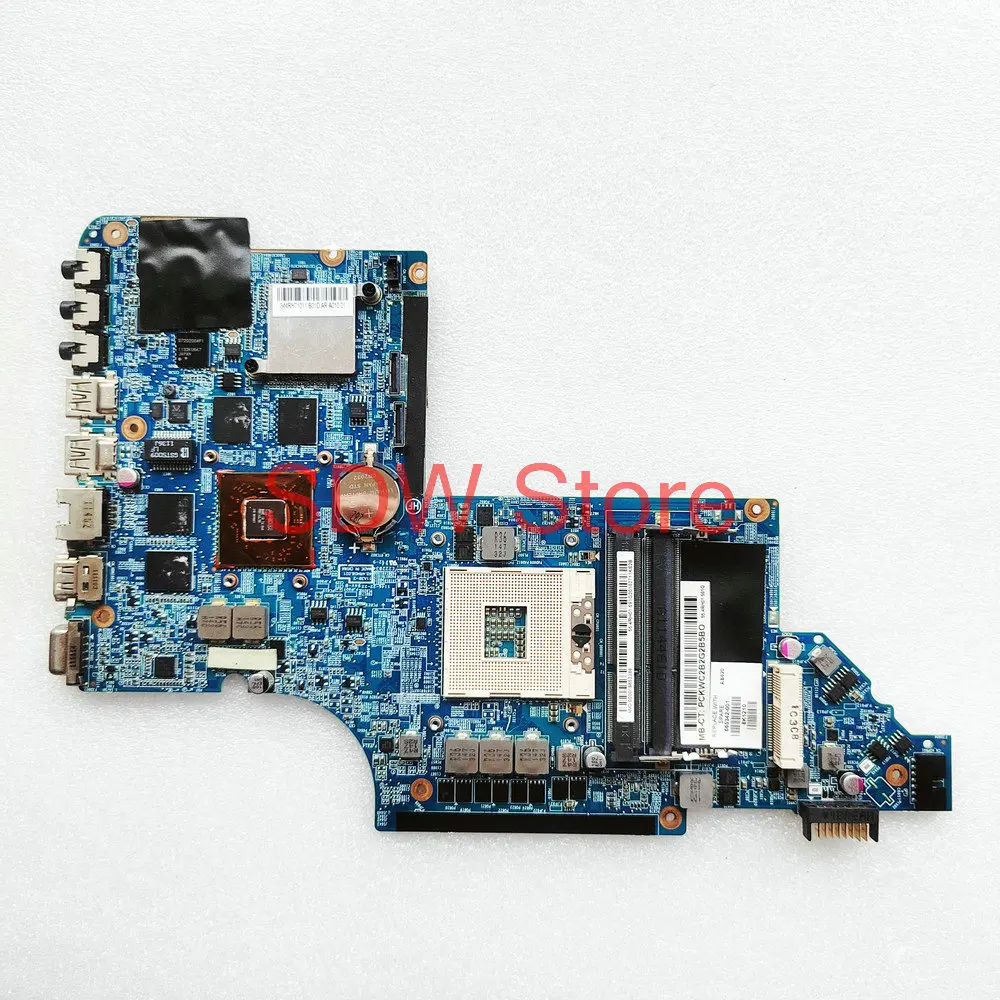 

650799-001 For HP Pavilion DV6T DV6-6000 Laptop Motherboard HM65 HD6770 2G DDR3 100% Fully Tested