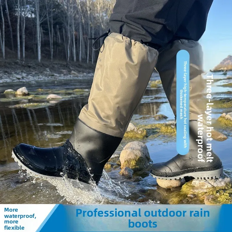 uplifted-nylon-rain-boots-ultra-light-outdoor-fishing-shoes-wading-shoes-road-shoe-fishing-shoe-water-boot-men's-camping-gear