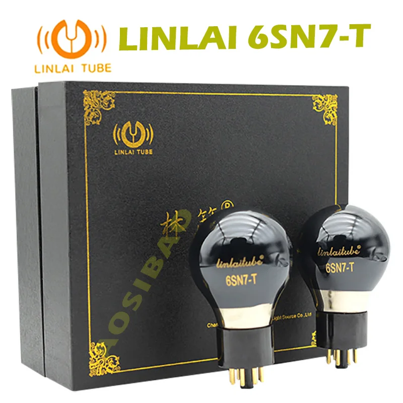 LINLAI 6SN7-T 6SN7T Vacuum Tube Upgrade 6H8C 6N8P CV181 6SN7SE 6SN7 HIFI Audio Valve Electronic Tube Amplifier DIY Matched Quad