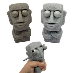 El Sıkma Oyuncak Kaya Adam Fidgets EyePop ile Yenilik Havalandırma Oyuncak Yetişkin Stres Giderici Sıkıştırıcı Fidgets Parti Favor