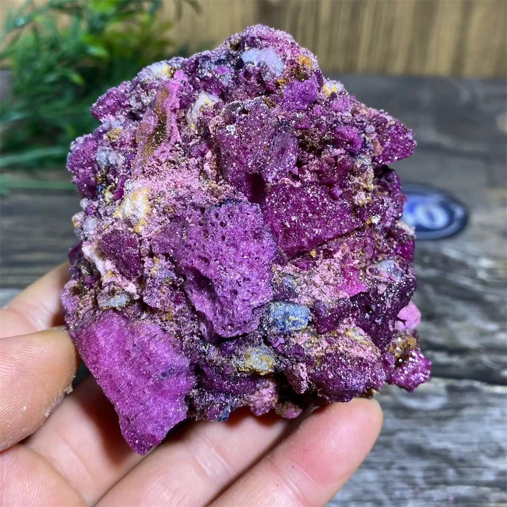 Crystal Ruby Raw Natural Beauty Sapphire Quartz Gemstone Quartz Reiki Stone Beauty Minerals Specimen House Decoration Healing view 5