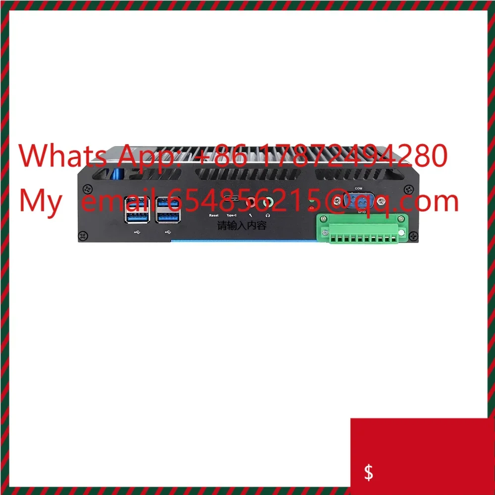 i3 i5 Durable Fanless Embedded Industrial computer Rugged design mini PC X86 single board computer