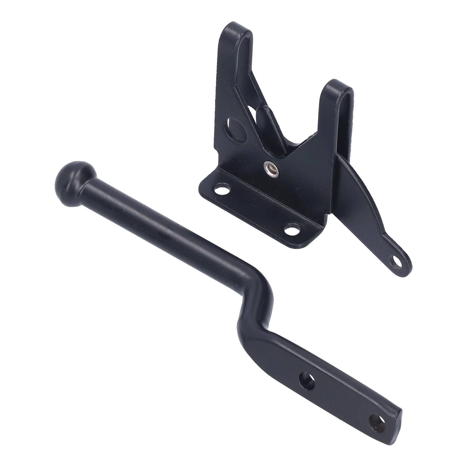 Gate Latch Kit Rust‑Proof Carbon Steel Fence Bolt Lock Safety Door Hardware Fittings Gate Hardwares Fence Accessory