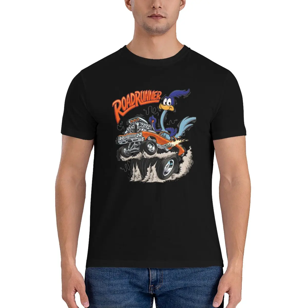 Plymouth Road Runner Rat Fink Art T-shirt Tee Shirt Top Trend Hipster Comfortable