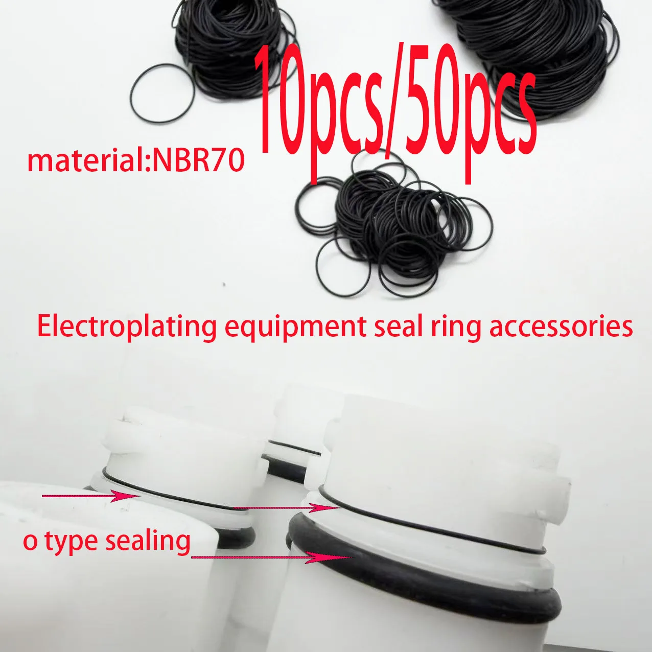 CS 0.8mm OD 15.1 16.1 17.1 18.1 18.6 19.1 19.6 20.6 21.6 22.1 22.6 23.1 24.1 25.1 26.1 26.6 27.1 28.1-39.6  NBR Sealing O Ring