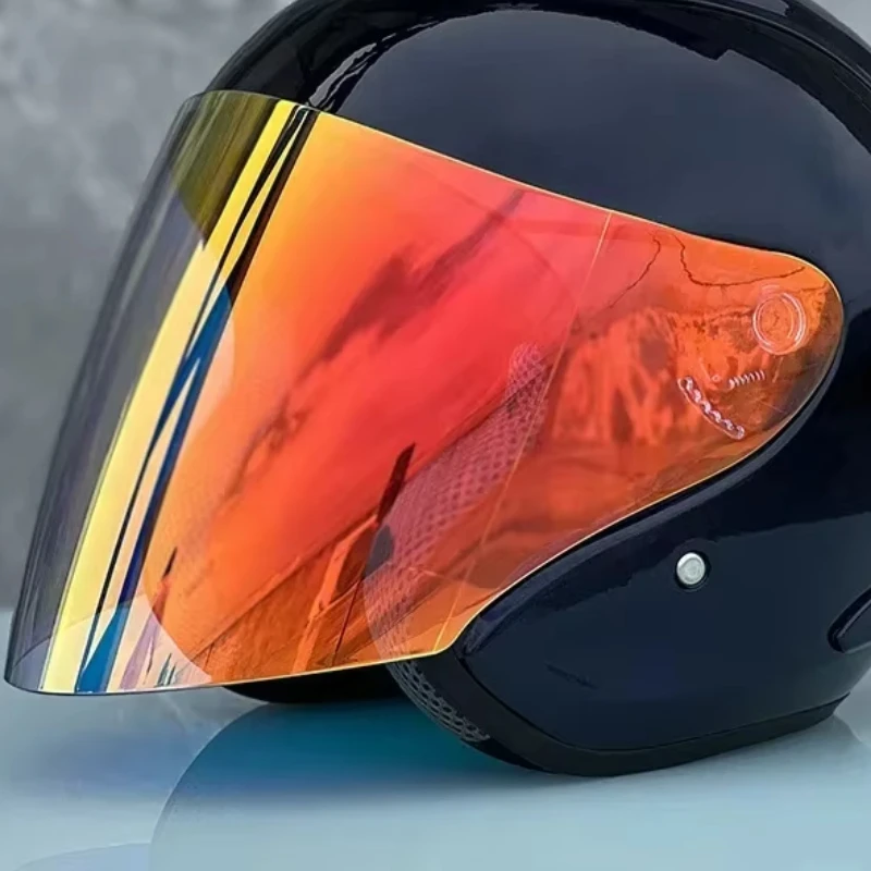 Ram4 Heldere Donkerblauwe Halve Helm Mannen En Vrouwen Motorfiets Offroad Zomerhelm Bergafwaarts Racen Bergkruis Casco Capaciteit