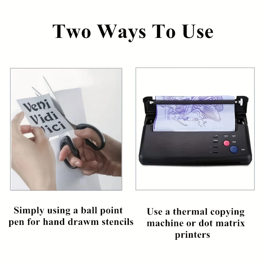 

50/100 шт. термобумага для татуировок формата А4, профессиональная бумага для трафаретов, инструменты для тату-мастеров