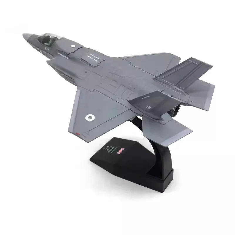 1/72 British Air Force F35 B Fighter Flight Mode Simulation Alloy Aircraft Model Finished Collectible Decorative Objects