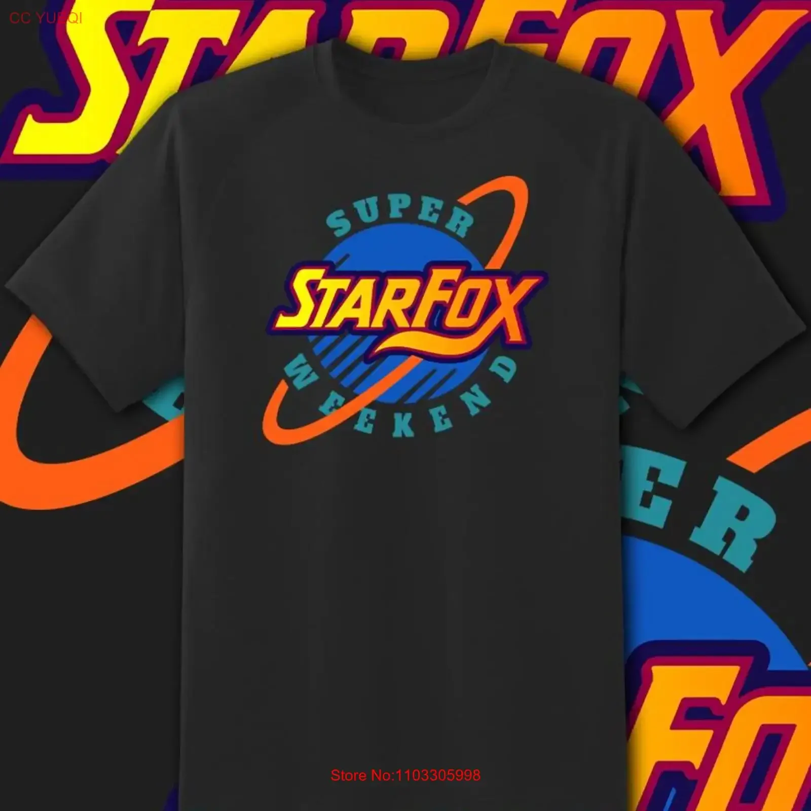 Starfox Super Weekend SNES camisa Tallas jóvenes Adulto 6XL Seguimiento vintage Lavado Elegante Unisex Estirado Moda Versátil