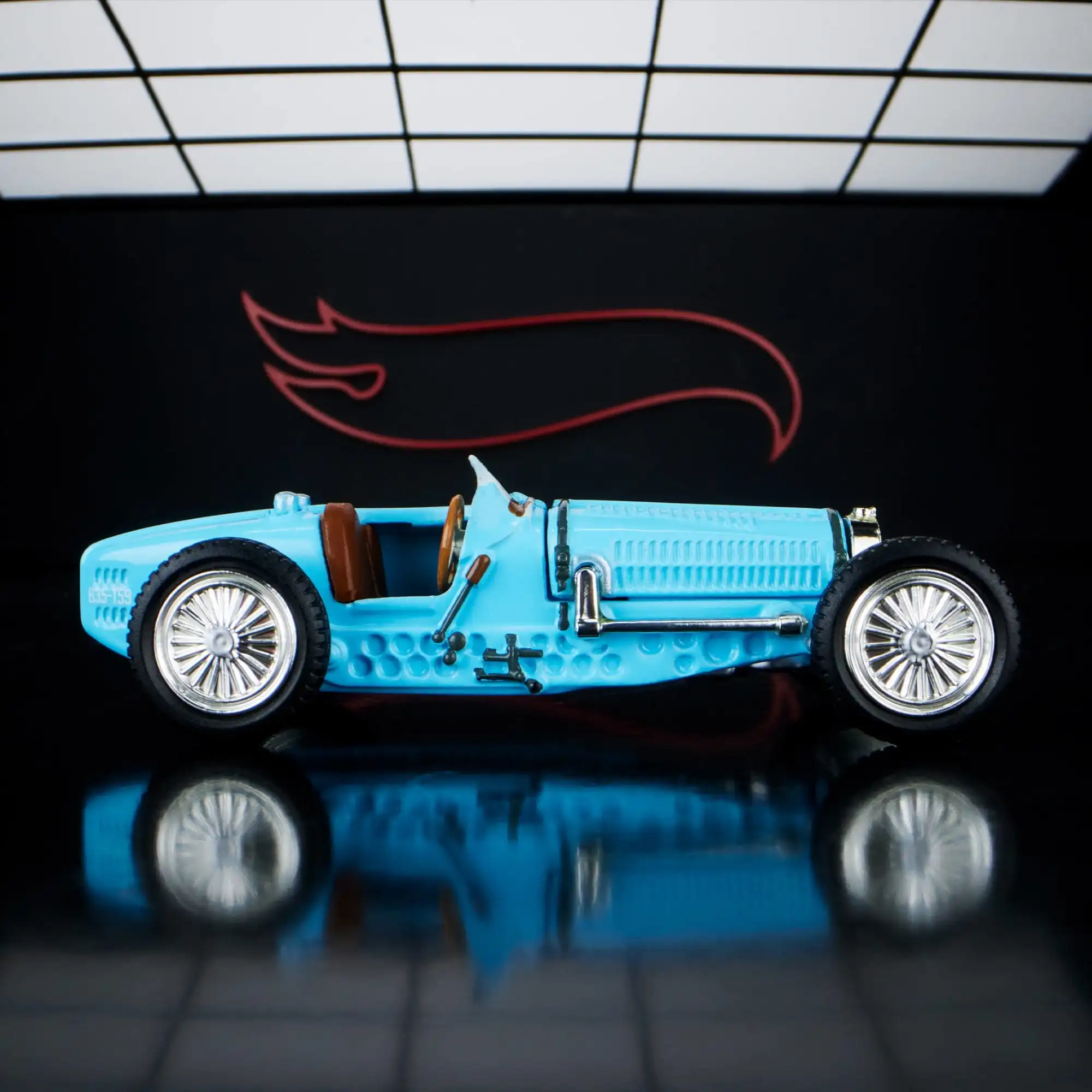 Hot Wheels Cars Elite Bugatti Type 59 1/64 modèle de véhicules jouets en métal moulé sous pression