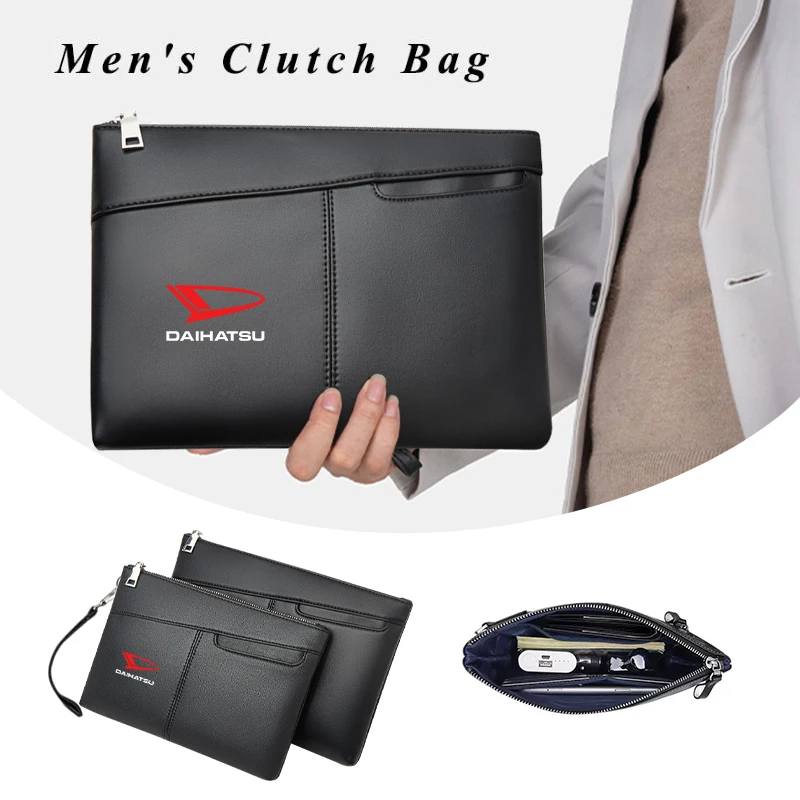 Bolso de mano para hombre, tarjetero, monedero de negocios, accesorios de billetera para Daihatsu Terios Sirion Mira Materia Rocky YRV Feroza