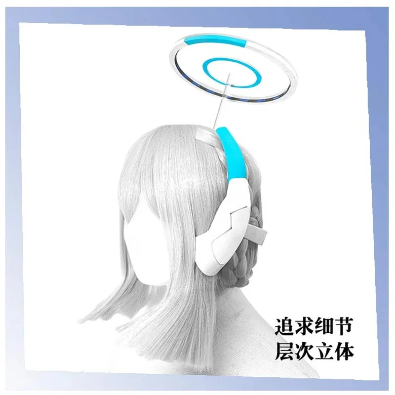 ใหม่ Blue Archive Ushio Noa คอสเพลย์ Halo Headwear หูฟัง Prop คอสเพลย์เครื่องแต่งกายสําหรับฮาโลวีน Carnival Party คริสต์มาสบทบาทเล่น