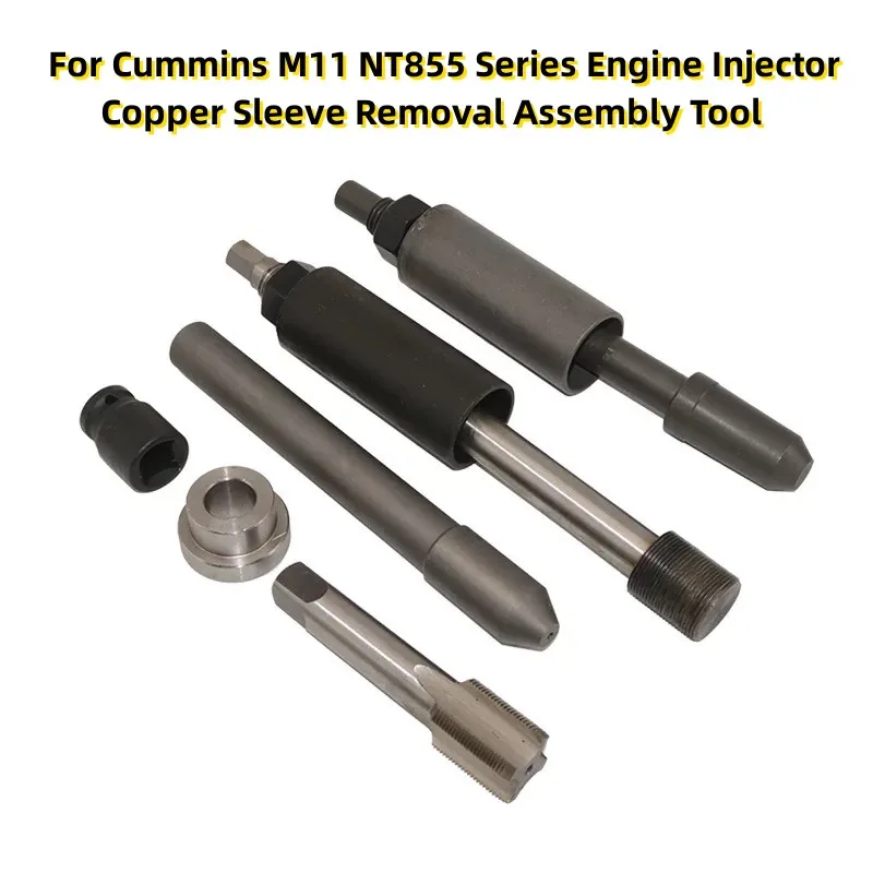 

For Cummins M11 NT855 Series Engine Injector Copper Sleeve Removal Assembly Tool