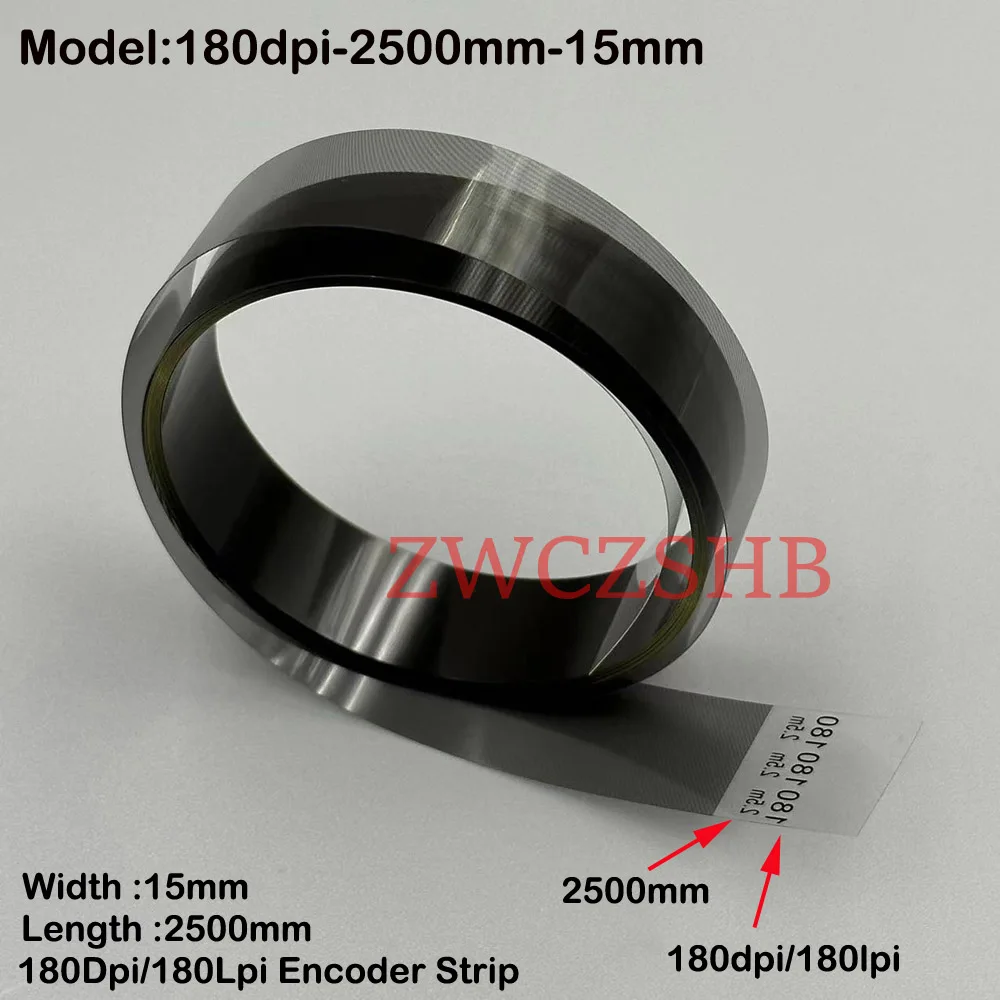 Inkjet Printer Encoder Raster Strip Tape 180dpi 180lpi 2.5M 2.7M 4.5M 5M for I3200 4720 XP600 TX800 DX5 DX7 Printhead Raster Bar