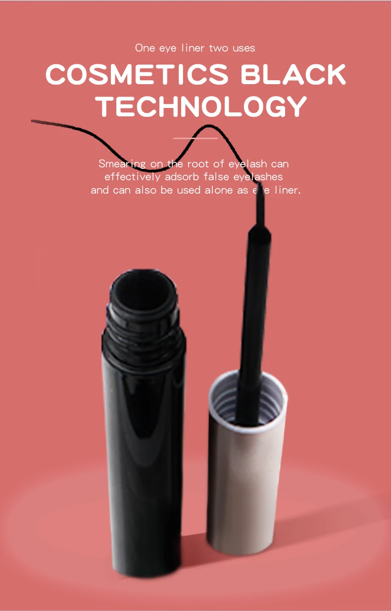5 Paar 3D dicke magnetische falsche Wimpern, wiederverwendbare lange Wimpern, künstliche Nerzwimpern, magisches, dauerhaftes Eyeliner-Set, natürlicher Look – Detail 4