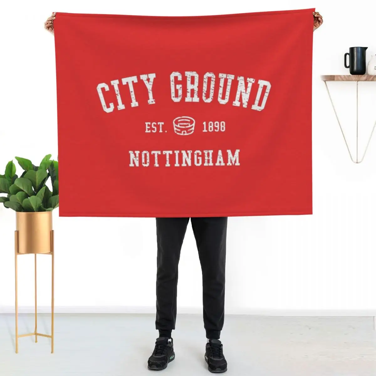 City Ground Throw Blanket Luxury Brand Furrys Kid'S For Decorative Sofa Fashion Sofas Luxury Designer Blankets