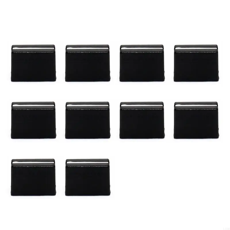 10Pcs Universal Fader Buttons Replacement High Strength Plastic Replacement Knobs Mixer Fader Caps For Music Equipment 