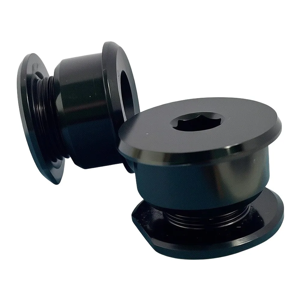 2pcs Precision Machined Aluminum Shift Cable Bushings for Ford For Focus For RS 2013-2024 Black Coating Direct Fit