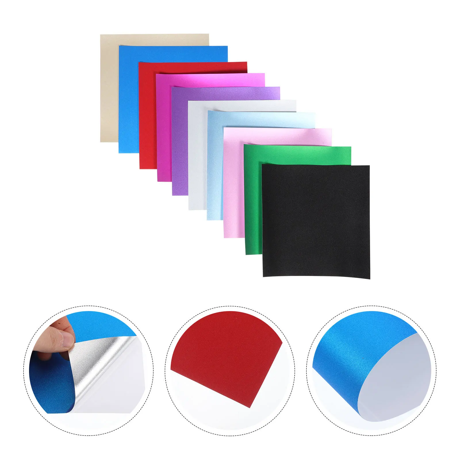 

19 рулонов блестящих перманентных клейких виниловых листов, самоклеящиеся для DIY, наклейки на автомобильные чашки, наклейки на окна, ремесло, домашний декор