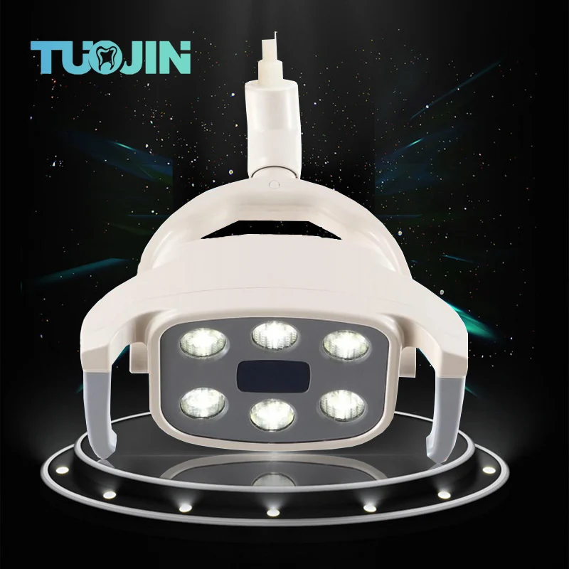 

Shadowless Dental Lamps 6 Bulb Dental Operating Room Lamp Hospital Surgical Lighting System