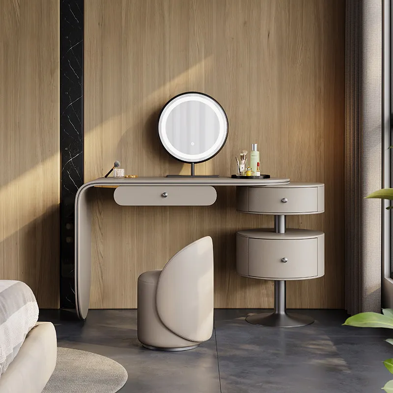 Dresser high-end bedroom desk chest integrated makeup table master bedroom solid wood makeup table