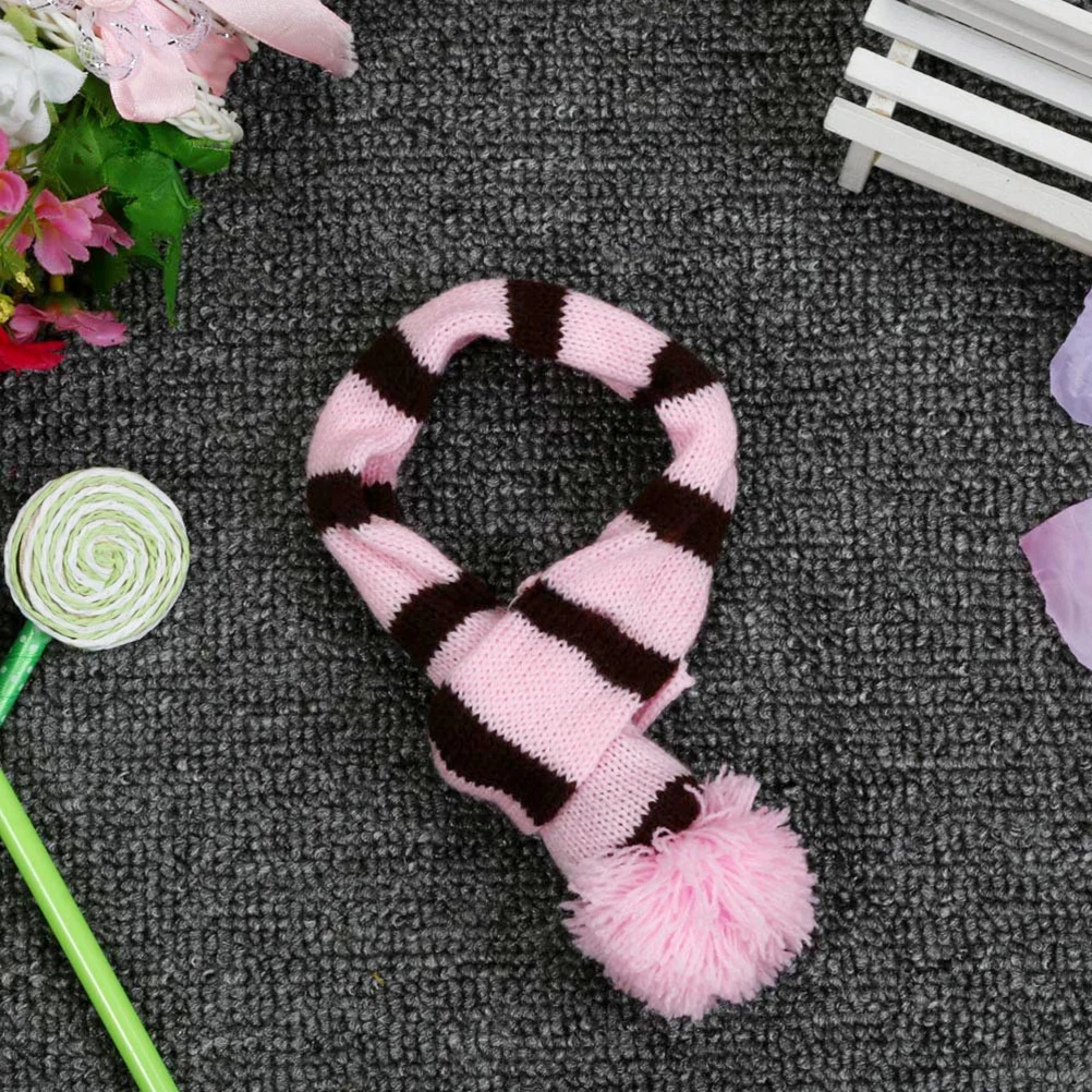 

Dog Warm Knitted Knitted Winter Clothing Winter Clothing Scarf Hat Set Pet Christmas Outfit Short Boots Accessories