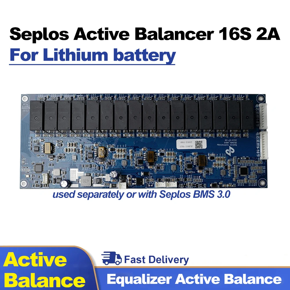 

Seplos Balancer 2A 16S for LFP LiFePO4 Lithium Li-ion Battery Equalizer Active Balance with Seplos BMS 3.0 version