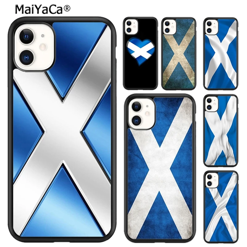 MaiYaCa Country Flags Scotland Scottish Europe Flag Phone Case For iPhone 16 15 SE2020 6 7 8 plus 11 12 mini 13 14 pro max 