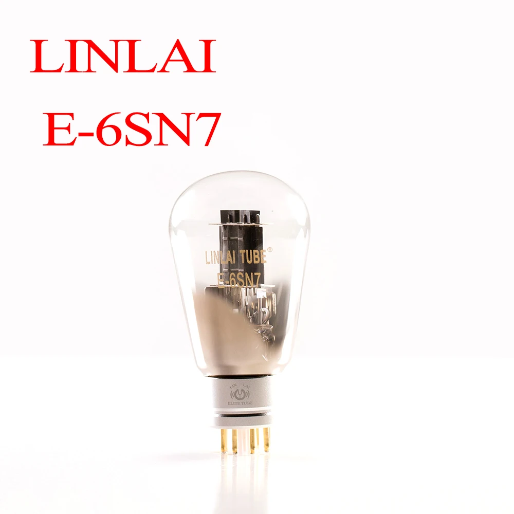 LINLAI E-6SN7 Vacuum Tube Replace 6SN7 CV181 6N8P 6H8C 5692 Elite Series E-6SN7 HIFI Audio Valve Tubes Electronic Tube Amplifier