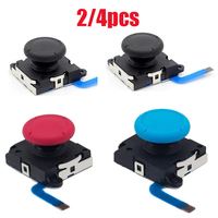 2/4pcs For Nintendo Switch/Switch Lite Controller 3D Replacement Joystick Analog Left/Right Joysticks Rocker Thumb Stick