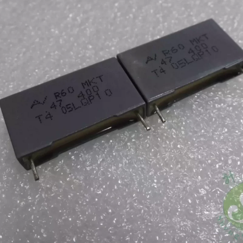 10pcs-100pcs Italian AV R60 0.47uf/400V 470nf u47 474 brand new film capacitor 22MM