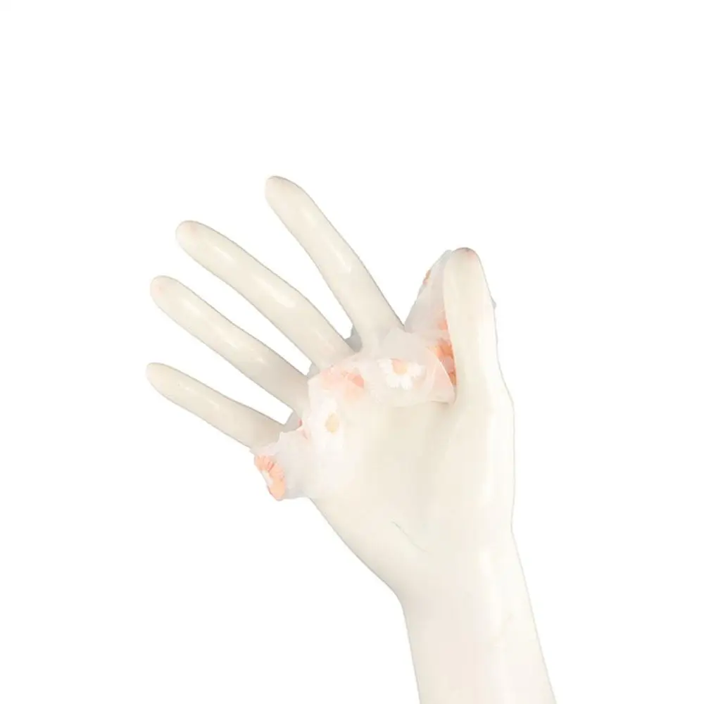 ファッション韓国ポニーテールホルダー刺繍ヘアアクセサリー花ヘアロープシュシュゴムバンドヘアネクタイ