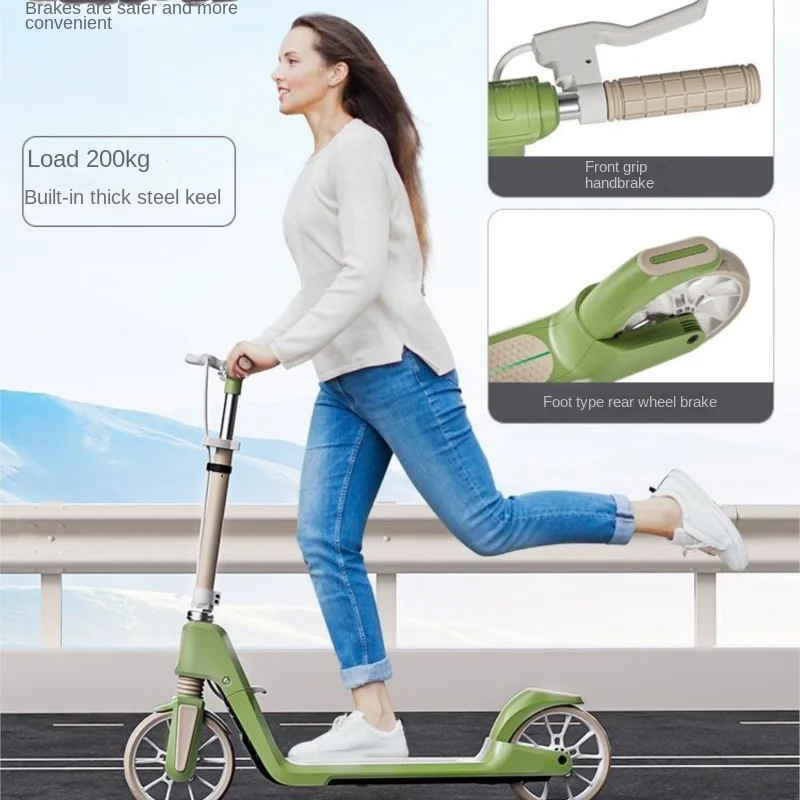 TULX Motion Two Wheeled Folding Scooter Is Suitable For Adults As A Commuting Bike Easy To Use And Convenient For Going Out