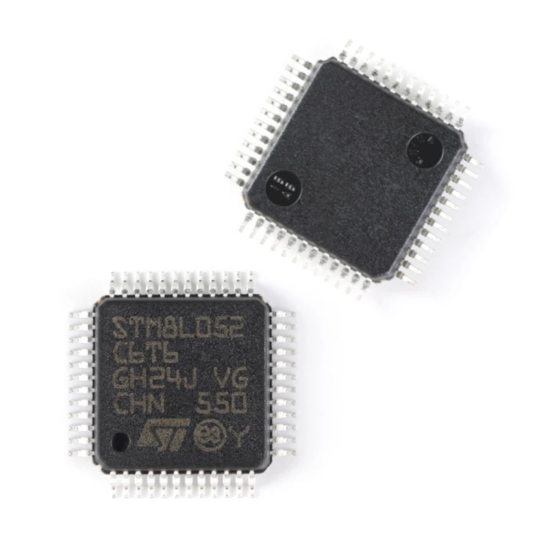 الأصلي حقيقية STM8L052C6T6 LQFP-48 16MHz/32KB فلاش/8 بت متحكم-MCU 100% شريحة جديدة تمامًا