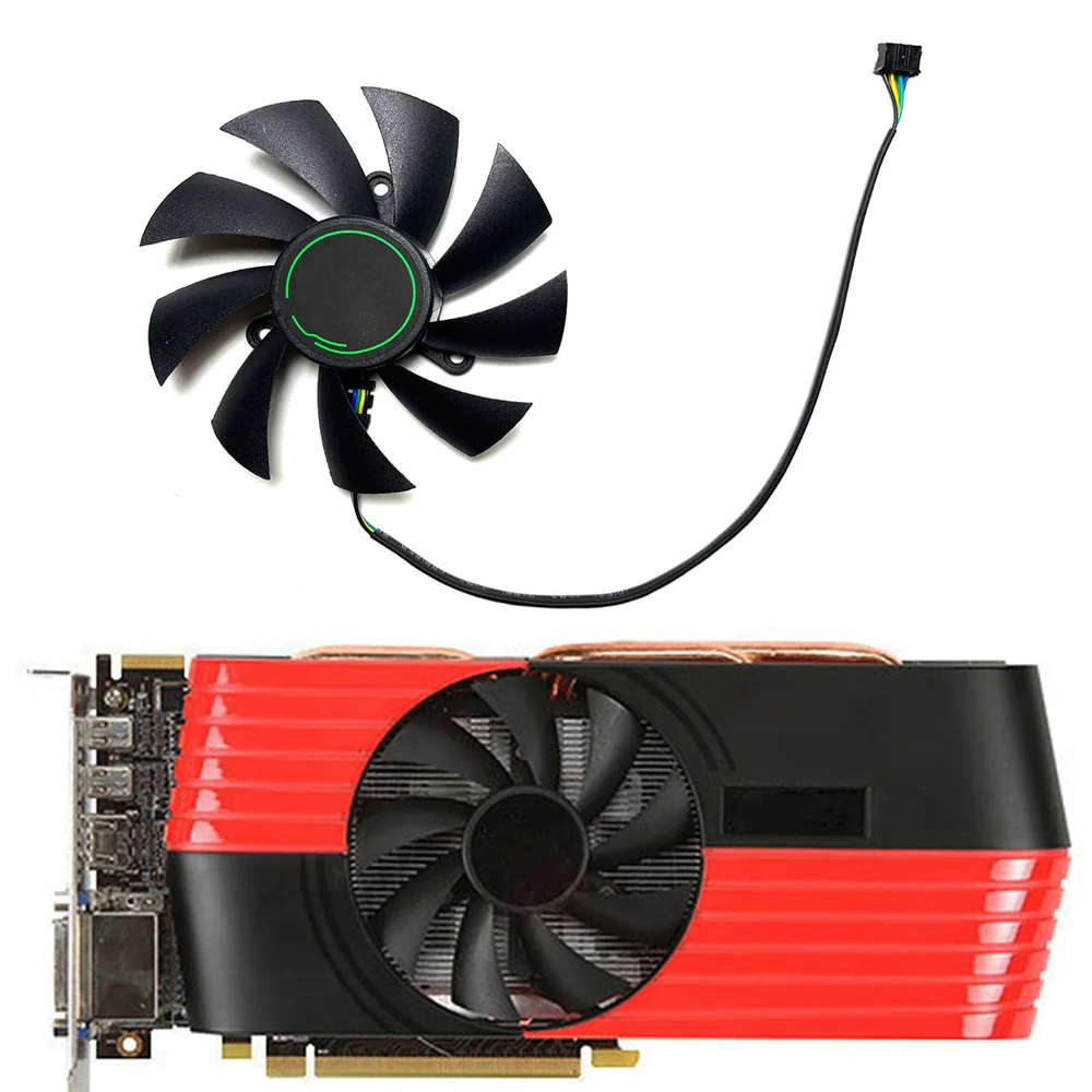 그래픽 카드 냉각 선풍기, MSI N450 460 6870 6790 6770 선풍기 교체 부품, 86mm