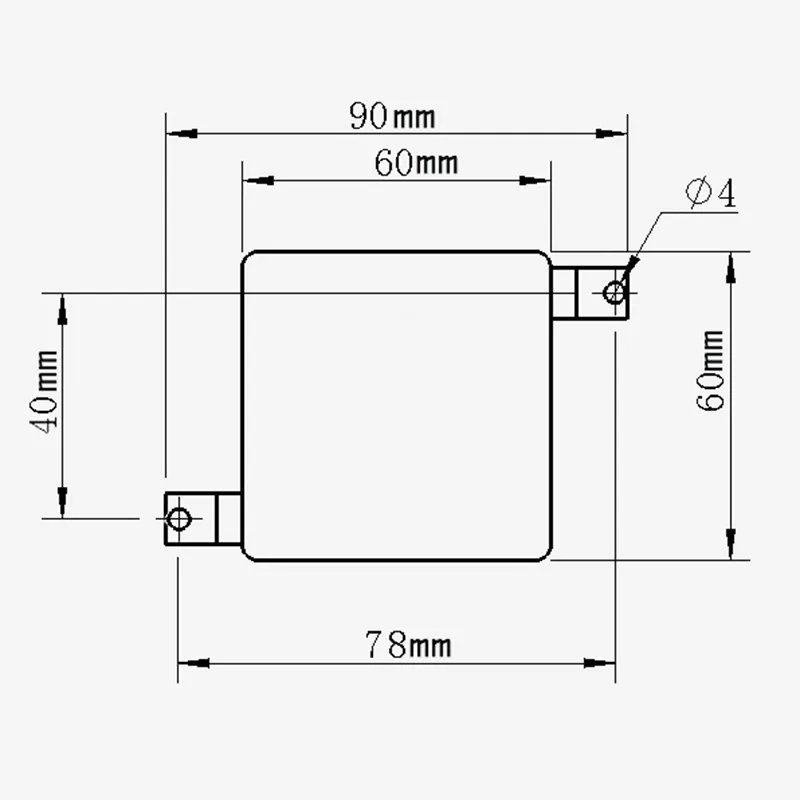 1PC PTC Thermostatic Air Heater Conductivity Type With Fan 60mmx60mm 12V 24V Cramic Heating Element 70W 100W 120W 150W 250W 300W