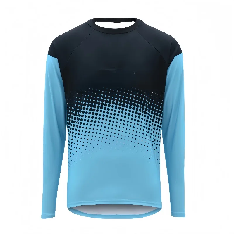 

Мотоциклетная футболка с 3D принтом и длинным рукавом, быстросохнущая дышащая рубашка для верховой езды для мужчин и женщин, байкерская мода