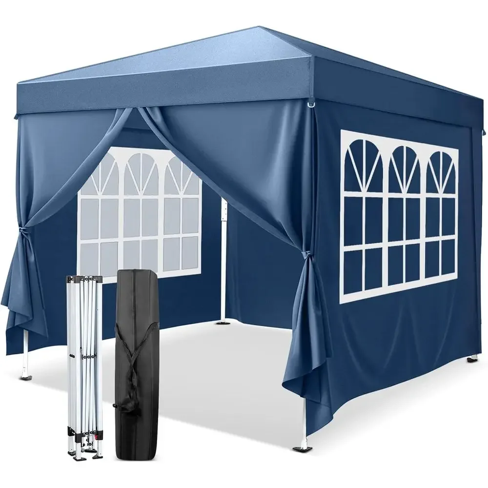 

Синяя уличная беседка 10x10 с боковыми стенками для вечеринок и мероприятий на открытом воздухе. Ограниченное предложение.