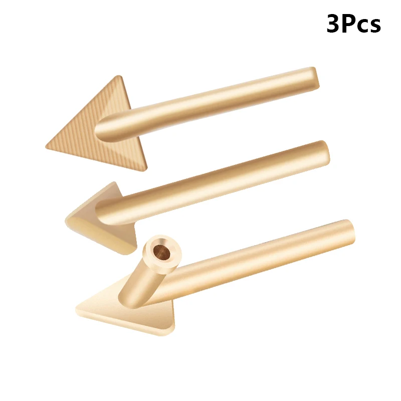 Set of 3 Copper Soldering Iron Tips for 80W Plastic Welder Repair Tool; Triangular Smoothing Head Replacement Tips.